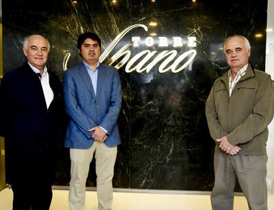 Luis Guanes, Luis Emilio Guanes y Miguel Guanes presentaron Torre Spano, un edificio que ofrece departamentos residenciales espacialmente amplios, con particularidad en el confort y su estratégica ubicación, en barrio Herrera.