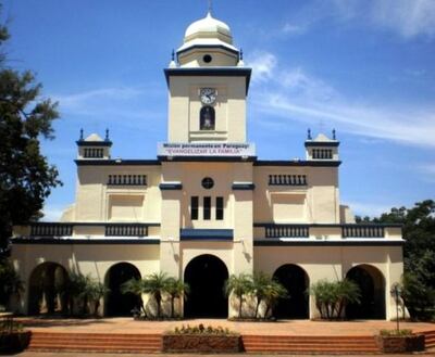 Fachada de la Iglesia de Itá.