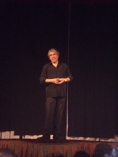 Coco Sily en una presentación anterior en Paraguay.