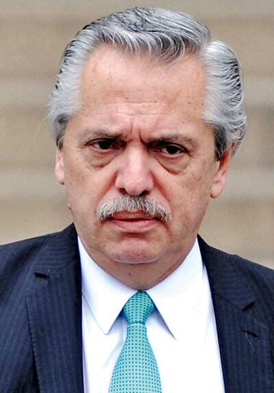 Alberto Fernández, presidente de Argentina.