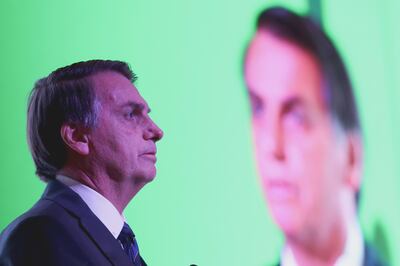 Jair Bolsonaro, presidente de Brasil.