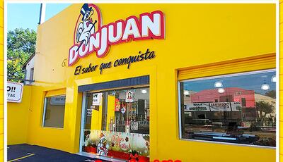 Una de las sucursales de Pollos Don Juan.