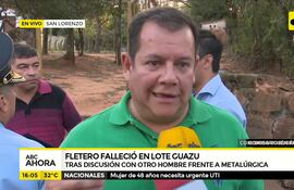 Fletero falleció en Lote Guazu