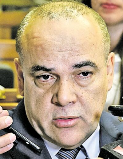 El diputado Basilio “Bachi” Núñez, líder de la bancada  cartista, dijo que se oponen al recorte de policías y miliares.