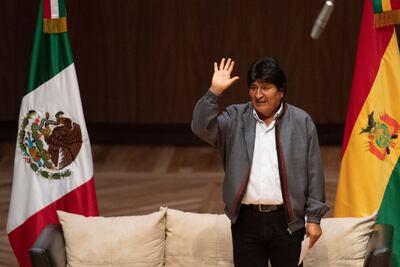 Evo Morales, expresidente de Bolivia.
