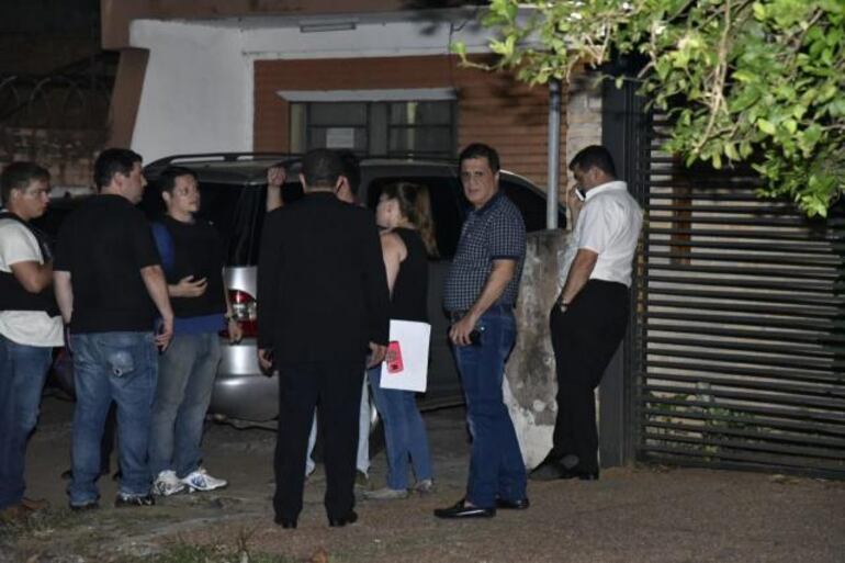 Al lugar llegó el viceministro de Seguridad, Hugo Sosa Pasmor.