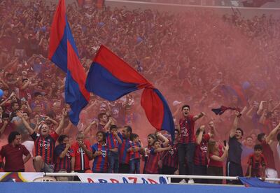 Cerro Porteño fue multado por el humo.