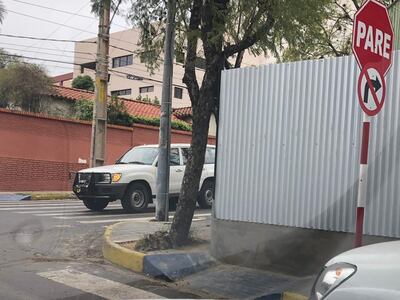 Rampa bloqueada