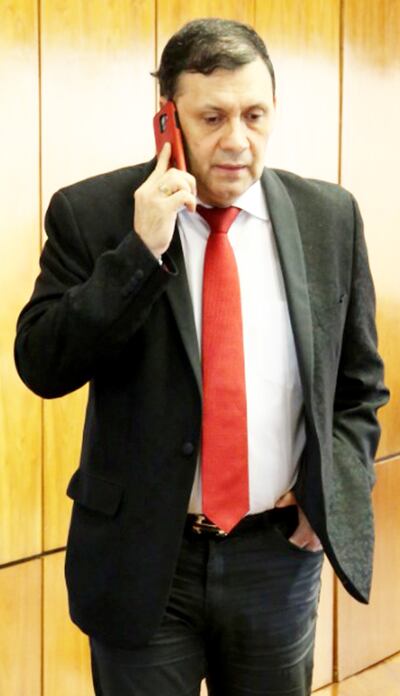 El condenado exsenador Víctor Bogado (cartista) sigue operando en busca de impunidad.