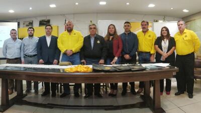 Los asistentes al lanzamiento de la campaña “Cuidemos del Chaco”, que fue presentado ayer en la sala de sesiones de la Comisión Deportiva del Touring Club, organizador del Transchaco Rally.