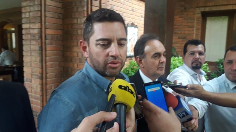 Pedro Alliana, presidente de la ANR y titular de la Cámara de Diputados.