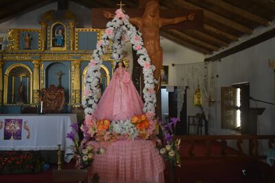 Virgen del Rosario, protectora espiritual de Laureles.