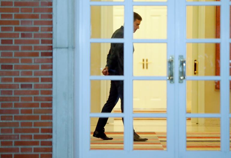 El presidente del Gobierno español en funciones, Pedro Sánchez.