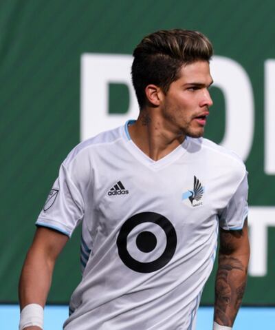 No tardó para anotar su nombre de goleador “Totín” en la Major League Soccer.