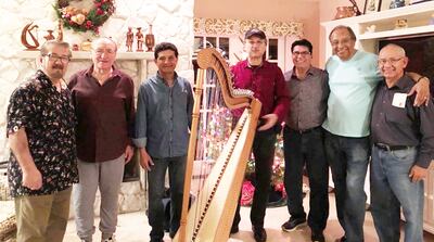 Arpistas paraguayos que residen en distintas ciudades de los Estados Unidos participarán hoy del concierto “Sounds of heaven”, que se celebrará en la ciudad de Fort Lauderdale.