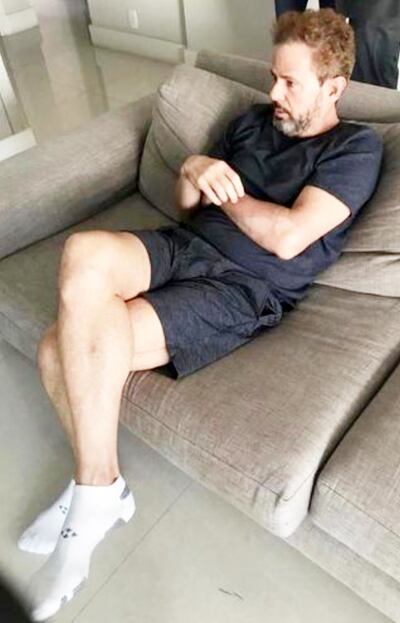 Más flaco y pelirrojo. Con este nuevo look encontró la policía brasileña a Darío Messer en un departamento en São Paulo.