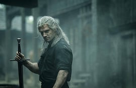 Henry Cavill en "The Witcher".