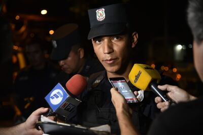 Favio Vera, suboficial de Policía que persiguió al sospechoso.