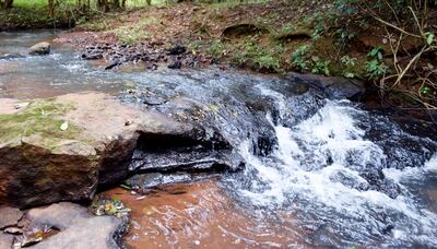 El arroyo Potî’y en cuya cuenca se encuentran las tres reservas.
