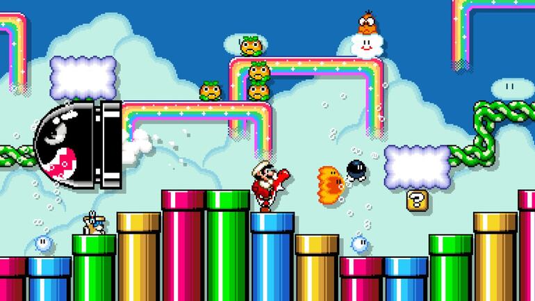 El juego permite a los usuarios crear sus propios niveles de "Super Mario".