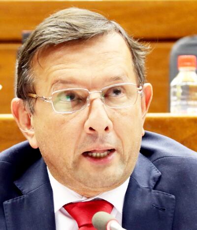 Pastor Soria (ANR, Añetete). Diputado colorado abdista  por el departamento de San Pedro.