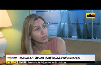 Hoteles saturados por final de la Copa Sudamericana