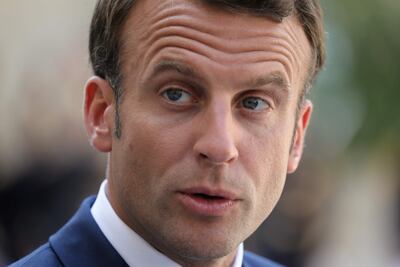 Emmanuel Macron, presidente de Francia.