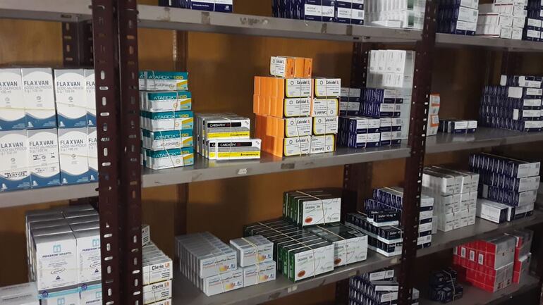 Medicamentos en la Senadis.