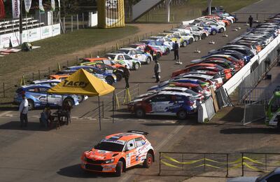 Los autos quedaron ayer en Parque Cerrado a la espera de la prueba especial de clasificación que será hoy a las 10:00, en el autódromo Rubén Dumot de Capiatá.