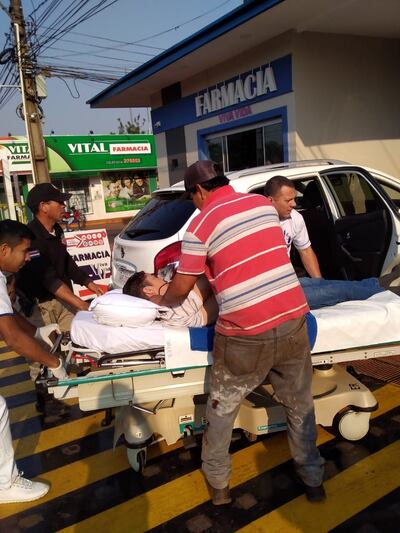 El brasileño está con pronóstico reservado en un sanatorio privado.