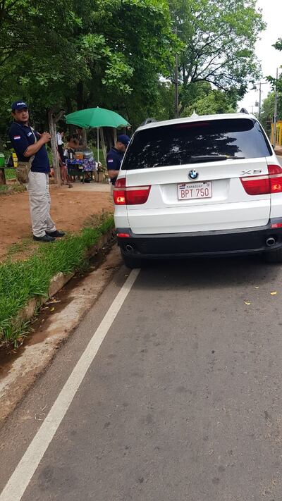 El lugar en el que fue detenida la cantante.