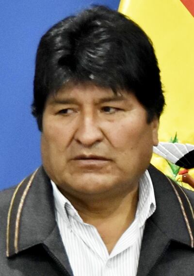 Evo Morales, presidente de Bolivia.