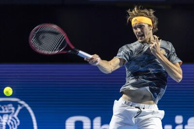 Alexander Zverev fue eliminado en el torneo de Basilea.