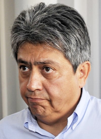 El político Mario Cossío, exgobernador del departamento de Tarija y expresidente de la Cámara de Diputados de Bolivia.