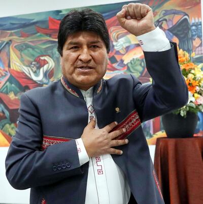 Respecto a las denuncias de irregularidades, el presidente y candidato a reelección Evo Morales –que accedería a un cuarto mandato– pidió “que se demuestre el fraude”.