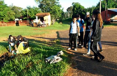 La limpieza es constante en Atyrá.