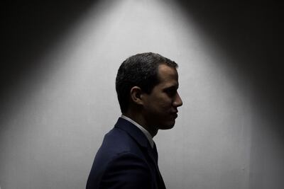 El líder opositor venezolano Juan Guaidó.