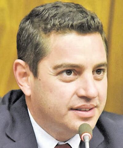 Pedro Alliana (ANR-Honor Colorado), presidente de la Cámara de Diputados. De él depende que se estudie el proyecto de ley.