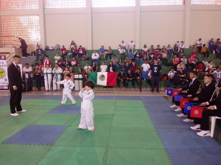 San Lorenzo fue sede del evento internacional de Taekwondo.