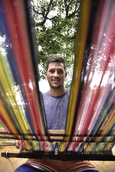 Poncho para’i, 
al abrigo de 
una esperanza