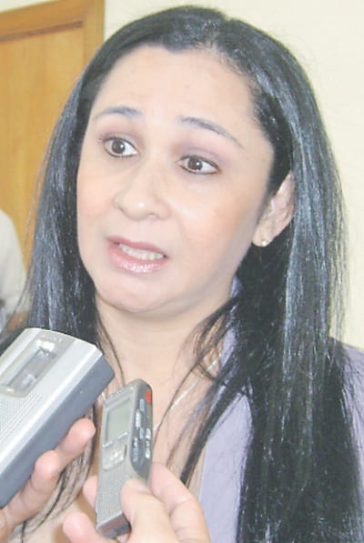 Claudia Penayo, agente fiscal que dio inicio a la imputación.