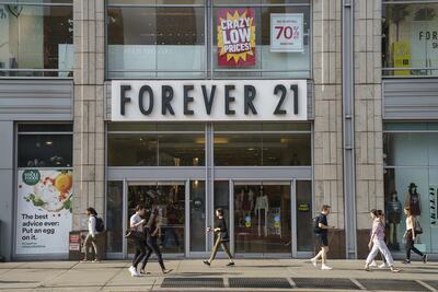 Una tienda de Forever 21 en Union Square, Manhattan, Nueva York.