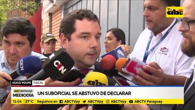 Policías detenidos declaran en la fiscalía