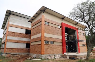 La futura sede de la Unión del Fútbol del Interior (UFI), ubicada en la ciudad de Ypacaraí.