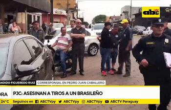 Asesinan a tiros a un brasileño