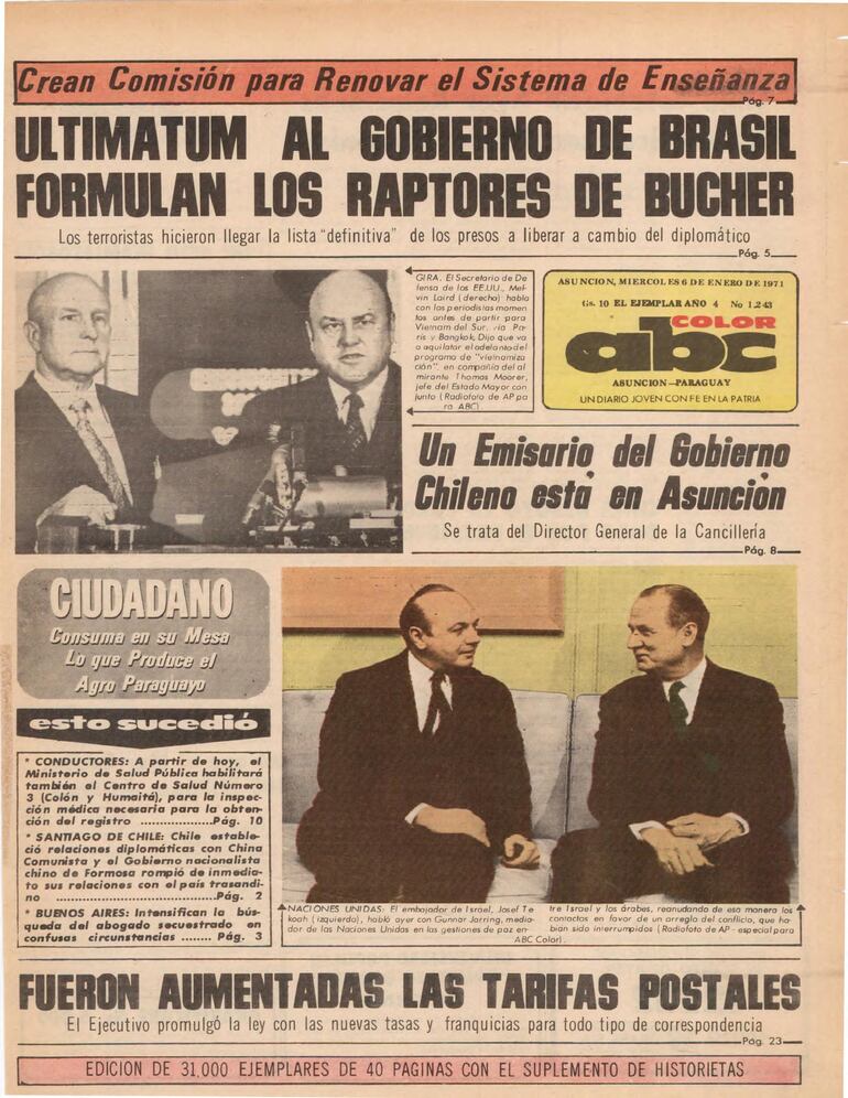 6 de enero de 1971.