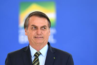 Jair Bolsonaro, presidente de Brasil.
