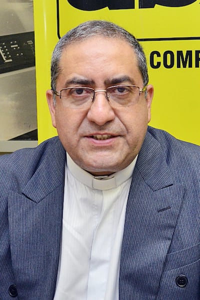 Padre Víctor Cabañas, sacerdote católico.