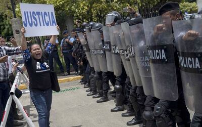 Las crisis estalló en abril, a raíz de protestas contra una reforma a la  seguridad social