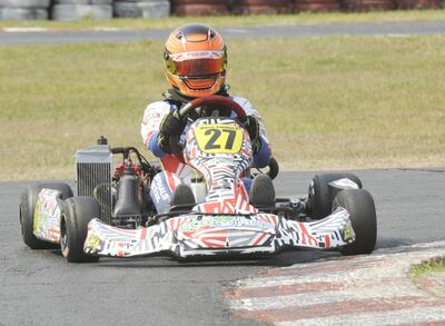 Marco Canillas sumó 322 puntos a lo largo de la temporada y se consagró campeón en Rotax Senior Max.